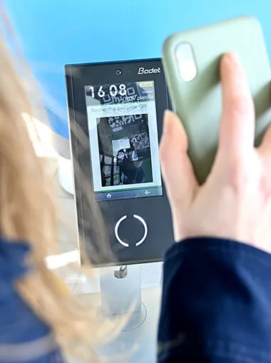 Touch-Terminal Kelio Visio