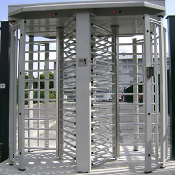 Gitter-Drehkreuz – Zutrittskontrolle