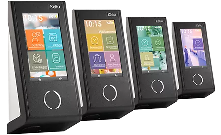 Anpassung des Kelio Visio Terminals an die farbliche Corporate Identity Ihres Unternehmens