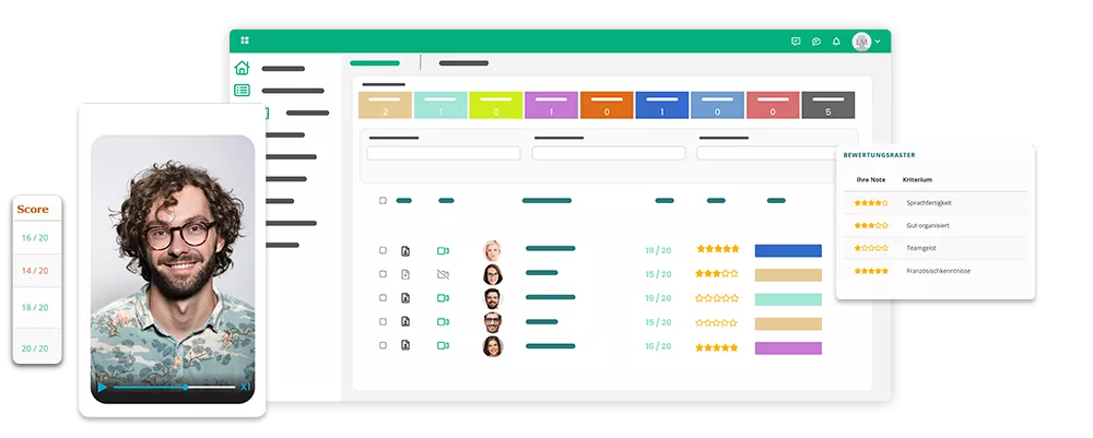 Effiziente nachverfolgung von bewerbungen